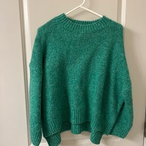 Cozy Green Women's Sweater